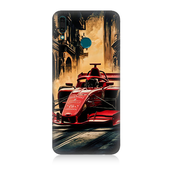 Huawei Y9 2019 Uyumlu Formula Araba  Kapak Kılıf 