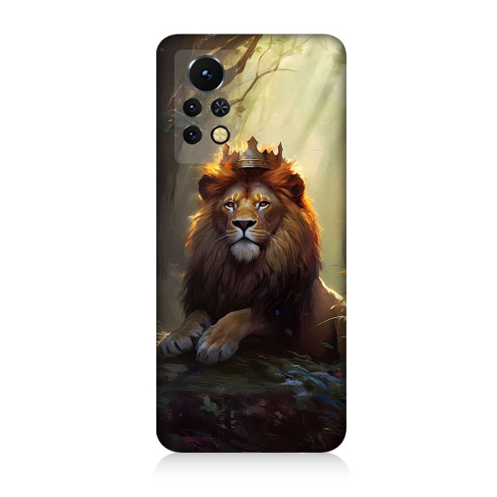 iNfinix Note 11s Uyumlu Kral Aslan  Kapak Kılıf 