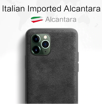 iPhone 11 Pro / 11 Pro Max Kılıf,Exotic Case Orjinal Alacantra