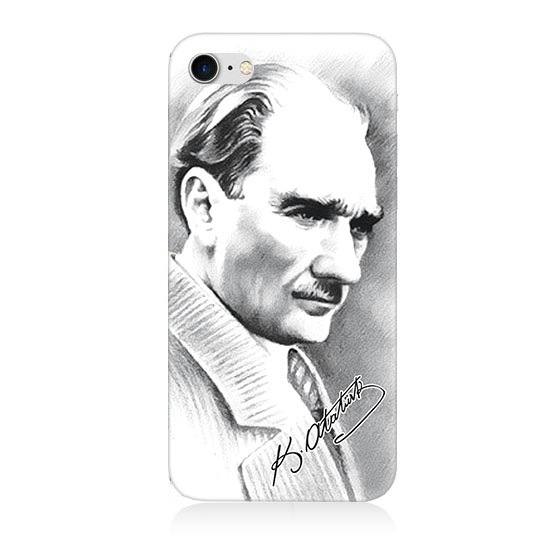 iPhone 7 Mustafa Kemal Atatürk  Kapak Kılıf 