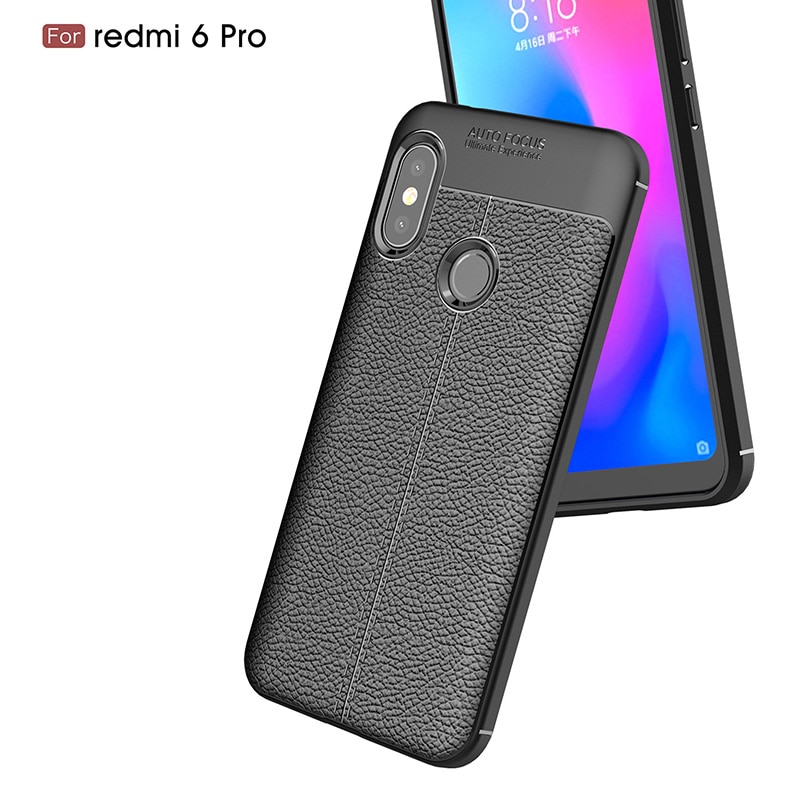 litchi silicone case redmi 6 pro (6)