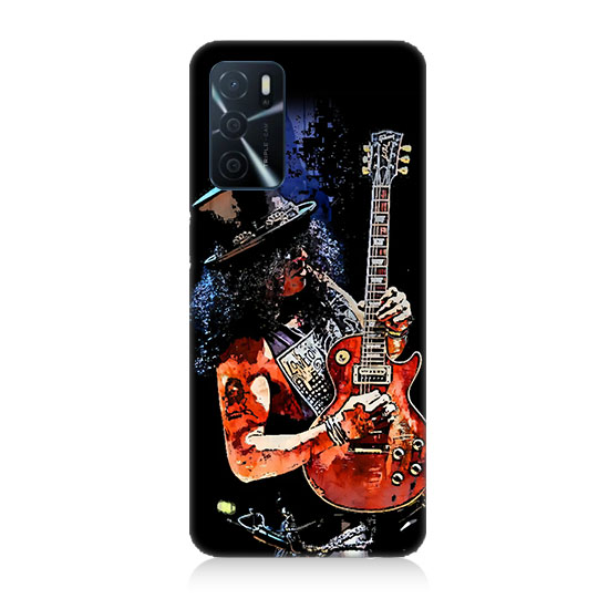 Oppo A55 Uyumlu Slash Gitarist  Kapak Kılıf 