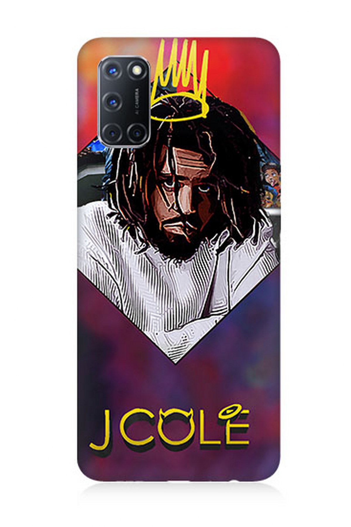 Oppo A72 Uyumlu J. Cole Rap Müzik  Kapak Kılıf 