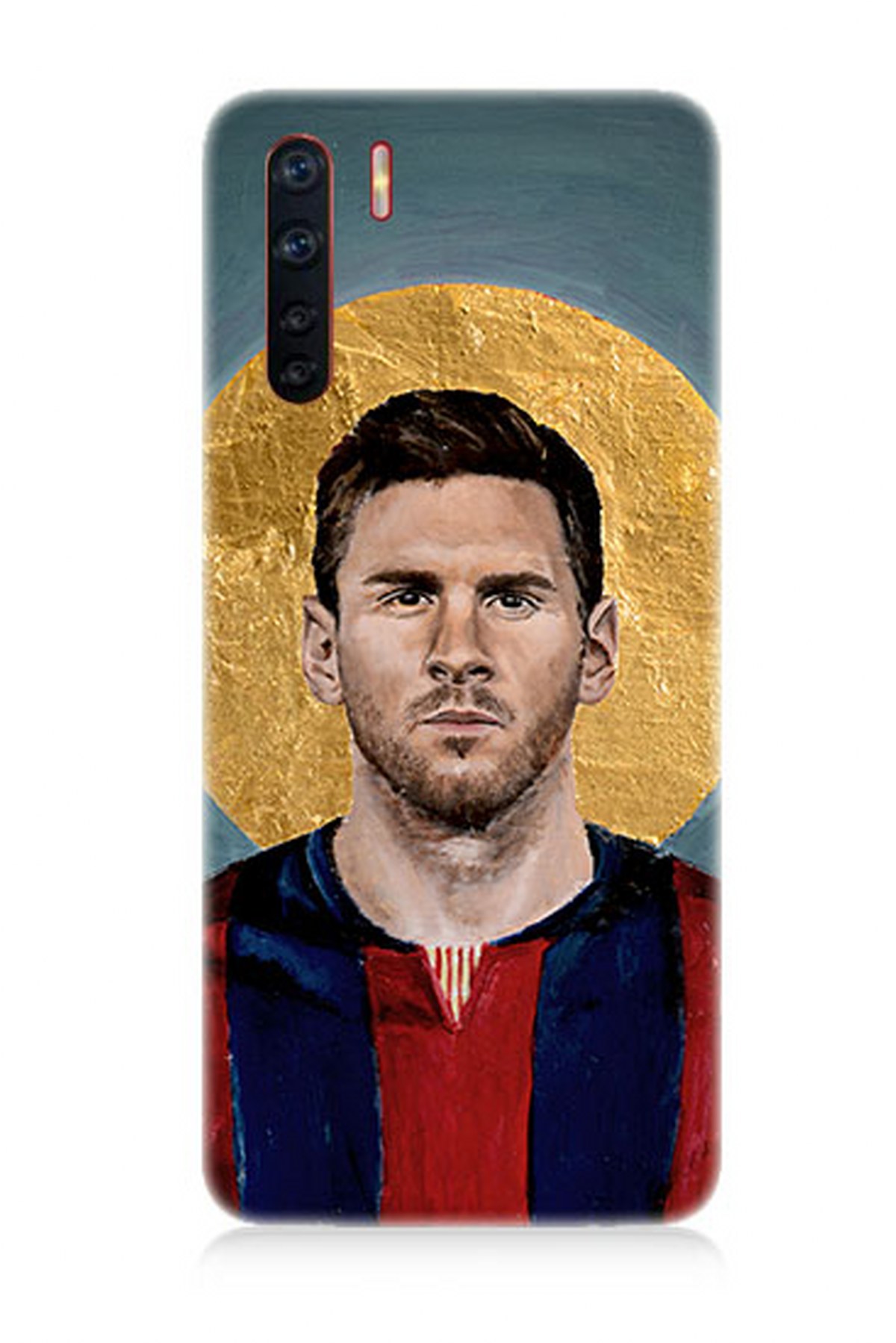 Oppo A91 Uyumlu Lionel Messi Futbol  Kapak Kılıf 