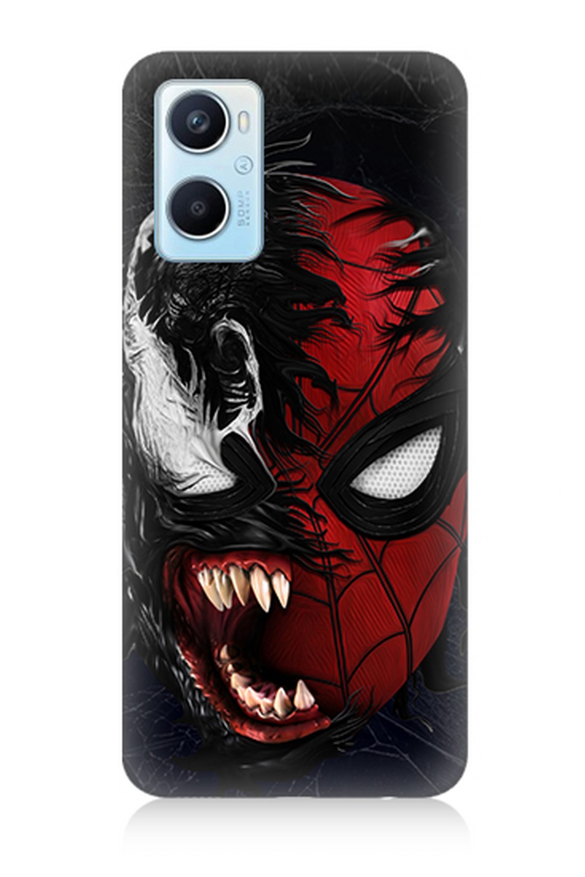 Oppo A96 Uyumlu Spiderman Venom  Kapak Kılıf 