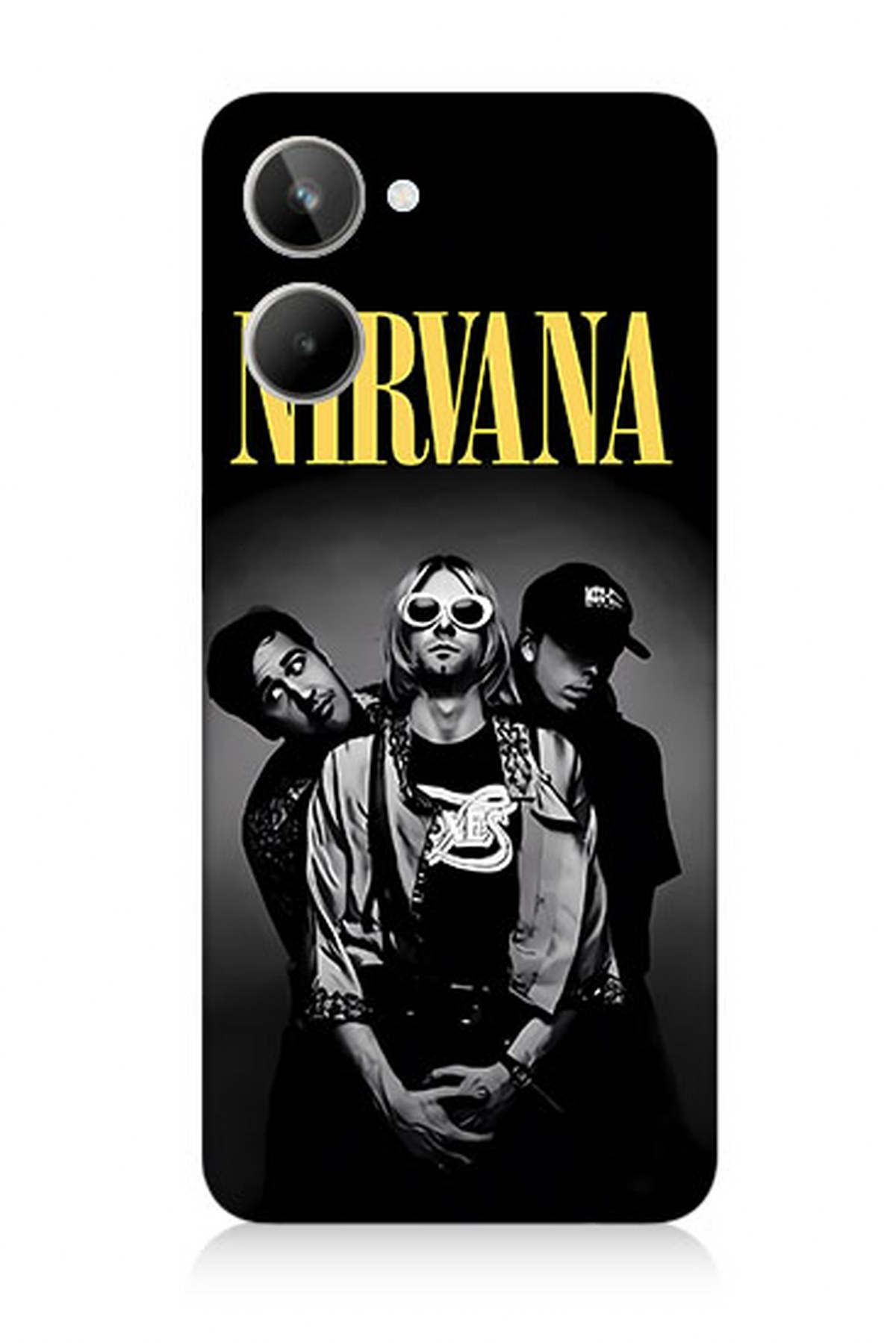 Realme 10 Uyumlu Nirvana Kurt Cobain  Kapak Kılıf 