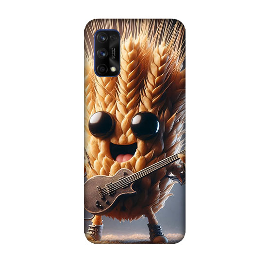 Realme 7 Pro Uyumlu Gitar Buğdayı  Kapak Kılıf 