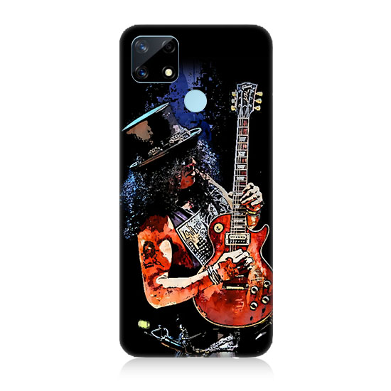 Realme C25 Uyumlu Slash Gitarist  Kapak Kılıf 