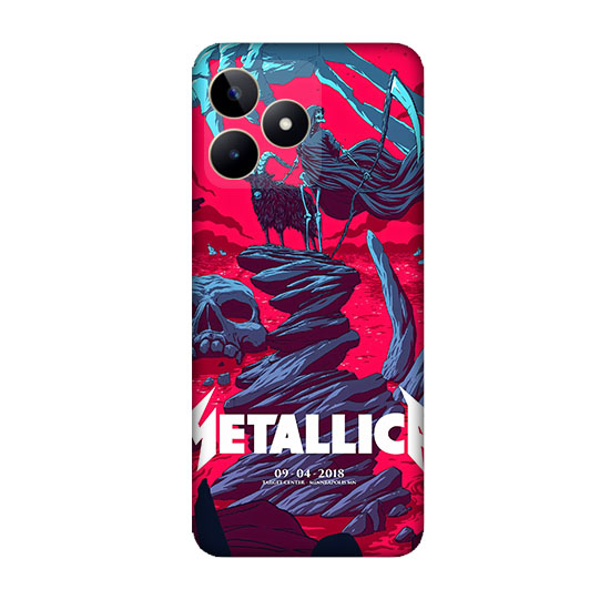 Realme C53 Uyumlu Metallica Afiş  Kapak Kılıf 