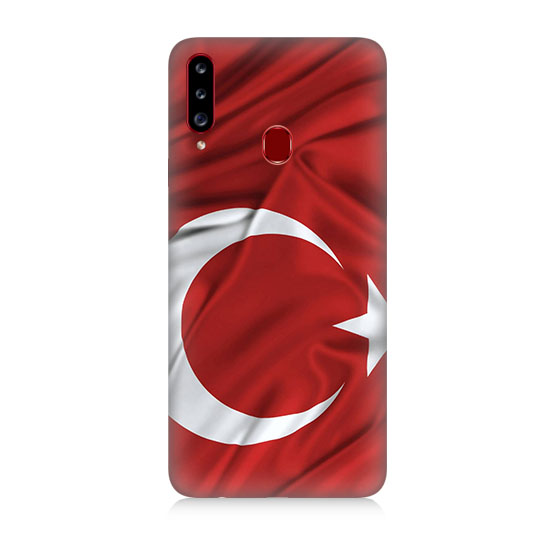 Samsung Galaxy A20s Türk Bayrağı  Kapak Kılıf 