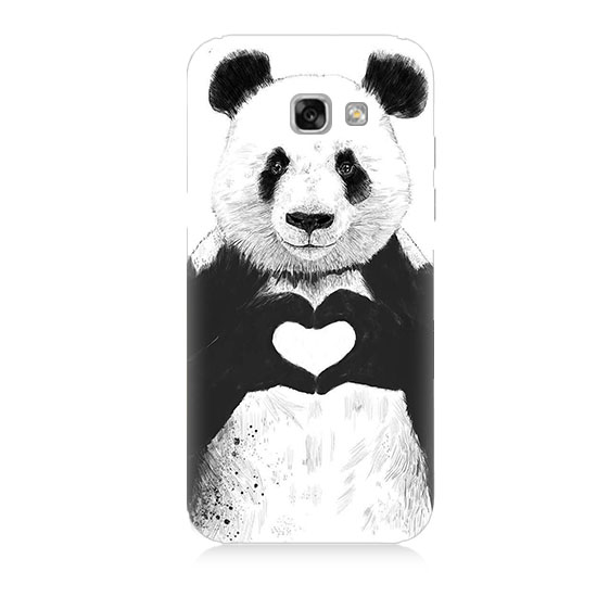 Samsung Galaxy A3 2017 Panda Ve Aşk  Kapak Kılıf 