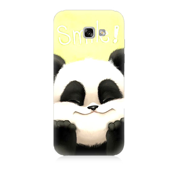 Samsung Galaxy A5 2017 Gülen Panda  Kapak Kılıf 