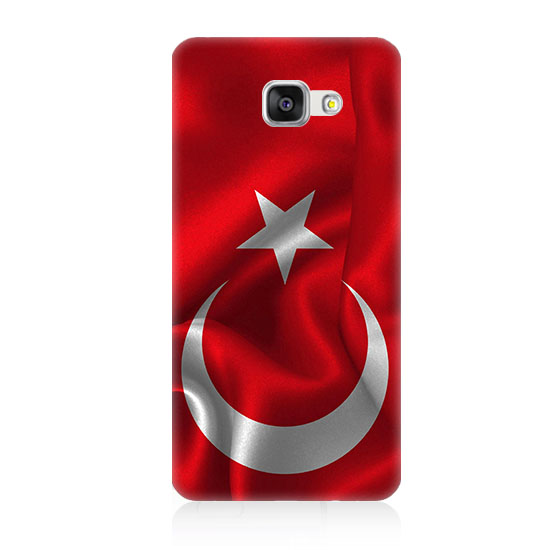 Samsung Galaxy A7 2016 Türk Bayrağı  Kapak Kılıf 