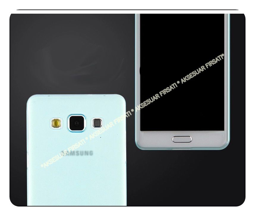 Samsung Galaxy A7 Şeffaf Silikon Kılıf Esnek Kap