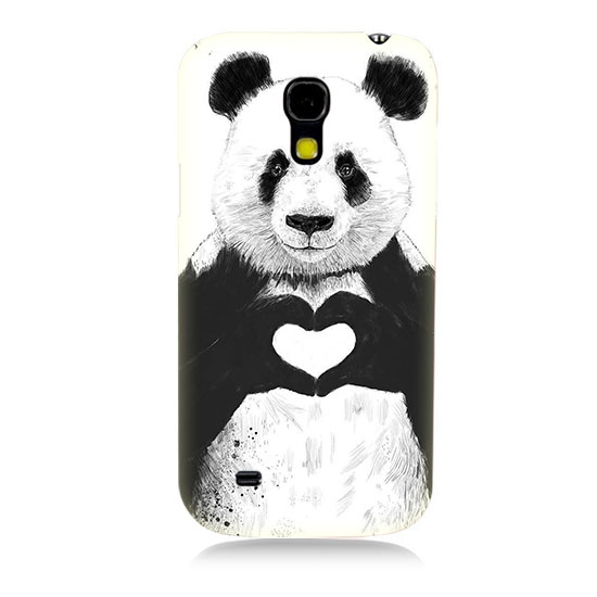 Samsung Galaxy S4 Mini Panda Ve Aşk  Kapak Kılıf 