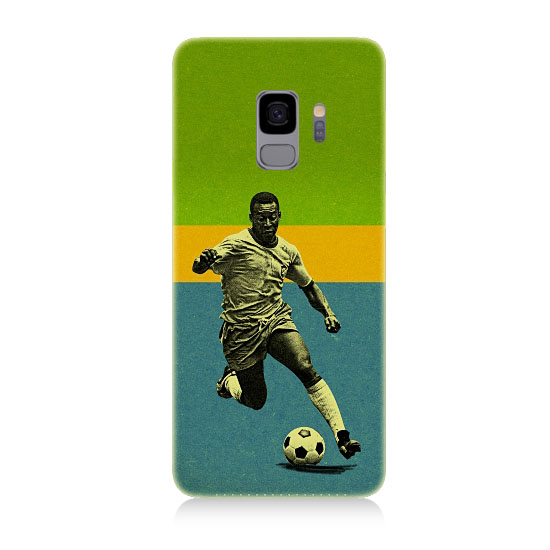 Samsung Galaxy S9 Uyumlu Pelé Futbol  Kapak Kılıf 