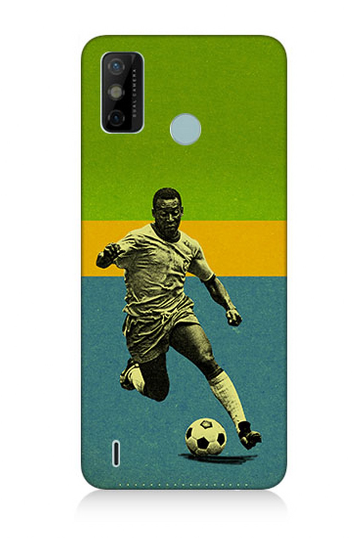 Tecno Spark 6 Go Uyumlu Pelé Futbol  Kapak Kılıf 