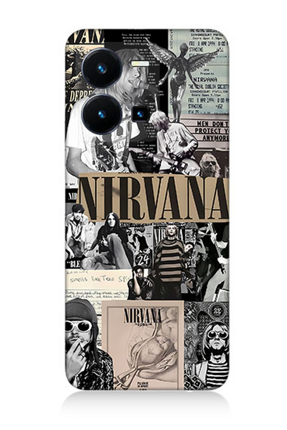 Vivo Y22s Uyumlu Kurt Cobain Nirvana  Kapak Kılıf 