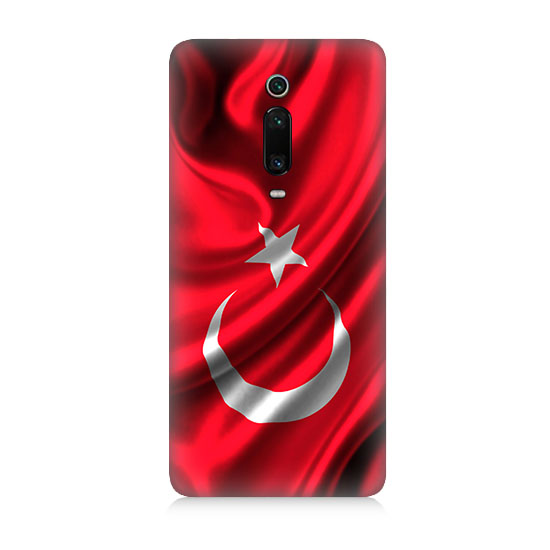 Xiaomi Mi 9T Türkiye Bayrağı  Kapak Kılıf 