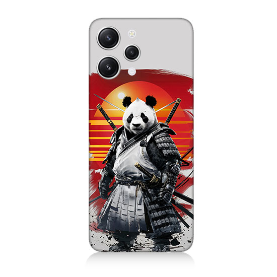 Xiaomi Redmi 12 Uyumlu Samuray Panda  Kapak Kılıf 