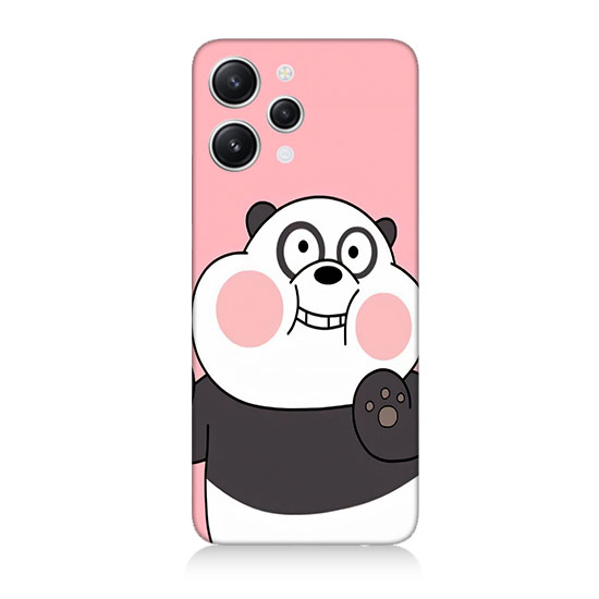 Xiaomi Redmi 12 Uyumlu Sevimli Panda  Kapak Kılıf 