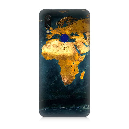 Xiaomi Redmi 7 Harita  Kapak Kılıf 