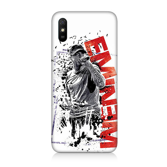 Xiaomi Redmi 9A Uyumlu Eminem Poster  Kapak Kılıf 