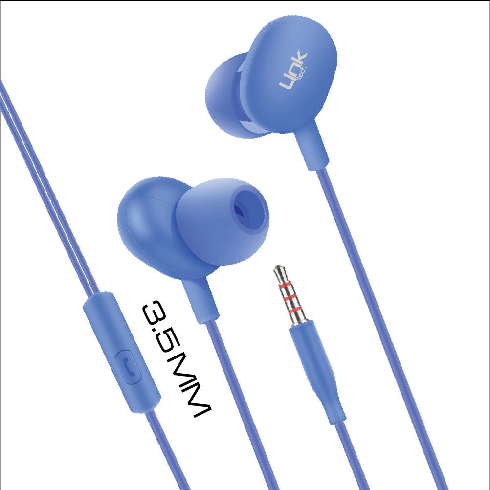 Linktech H310 Spor Kulak İçi Mikrofonlu Kablolu Kulaklık