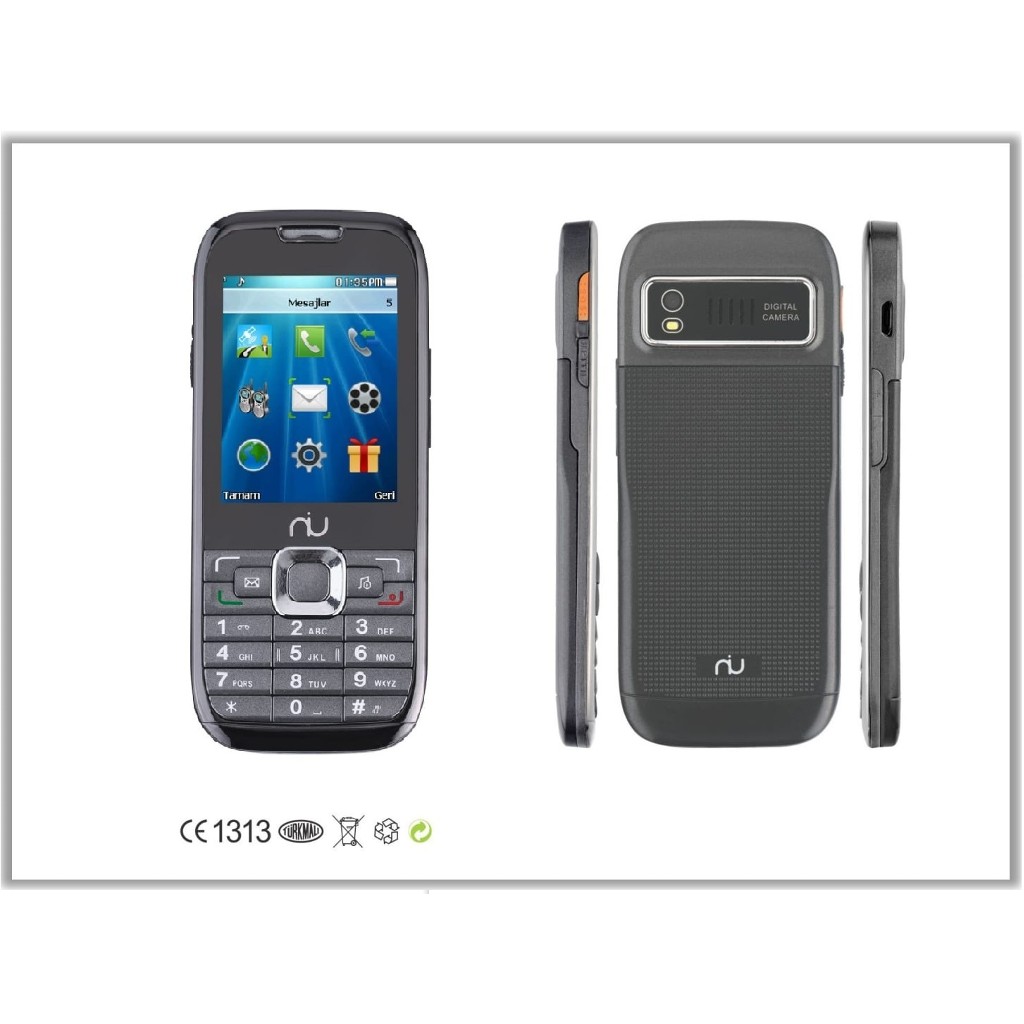 Niu E71s Tuşlu Cep Telefonu (2 Yıl İthalatçı Garantili)