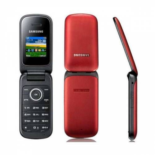 Samsung GT E1190 Kapaklı Cep Telefonu Kırmızı