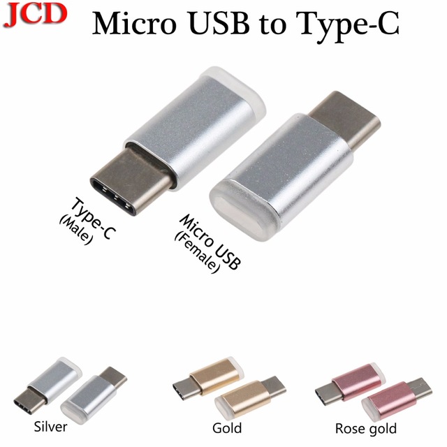 Metal Micro usb to Type-c Dönüştürücü Adaptör