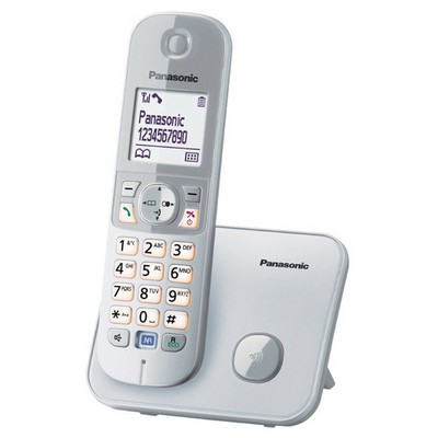 Panasonic Kx-Tg6811  DECT  Telsiz Telefon Gri-Beyaz