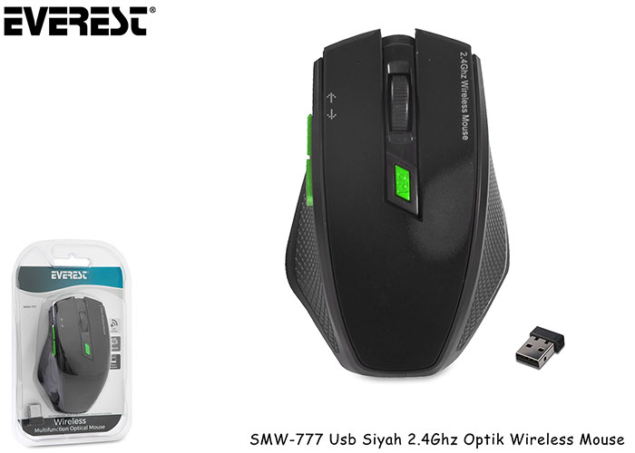 Everest SMW-777 Usb  2.4Ghz Optik Wireless Mouse