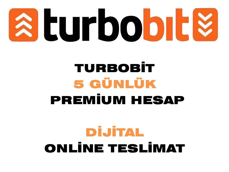5 Günlük Turbobit Premium Hesap