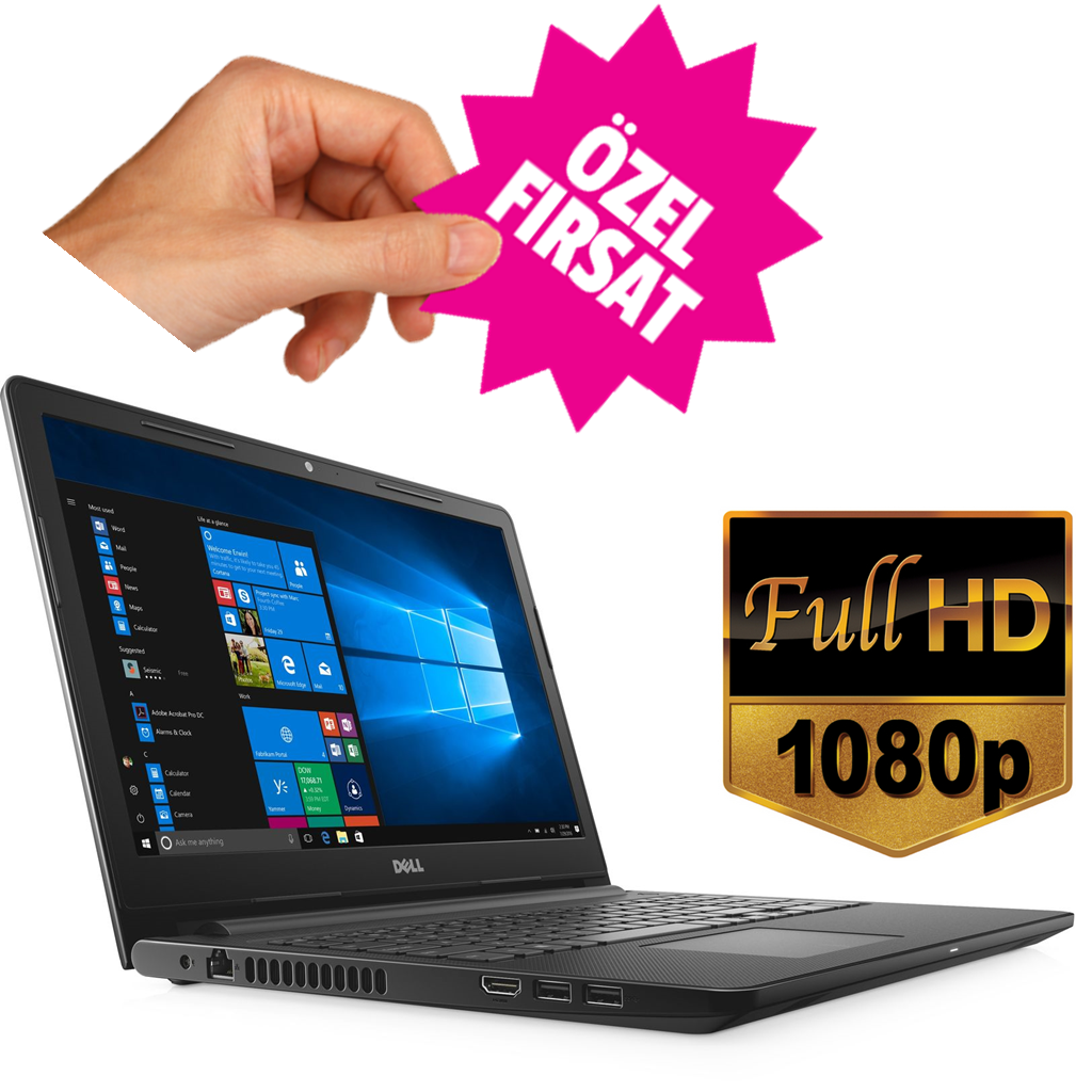 Dell 3567 FHDB06F41C i3-6006U 4Gb 1Tb 2Gb 15.6" Full HD Notebook