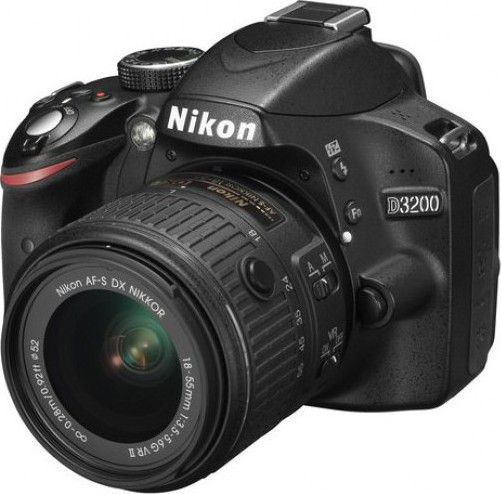 Nikon D3200 18-55mm VRII LENS-2YIL İTHALATÇI GARANTİLİ