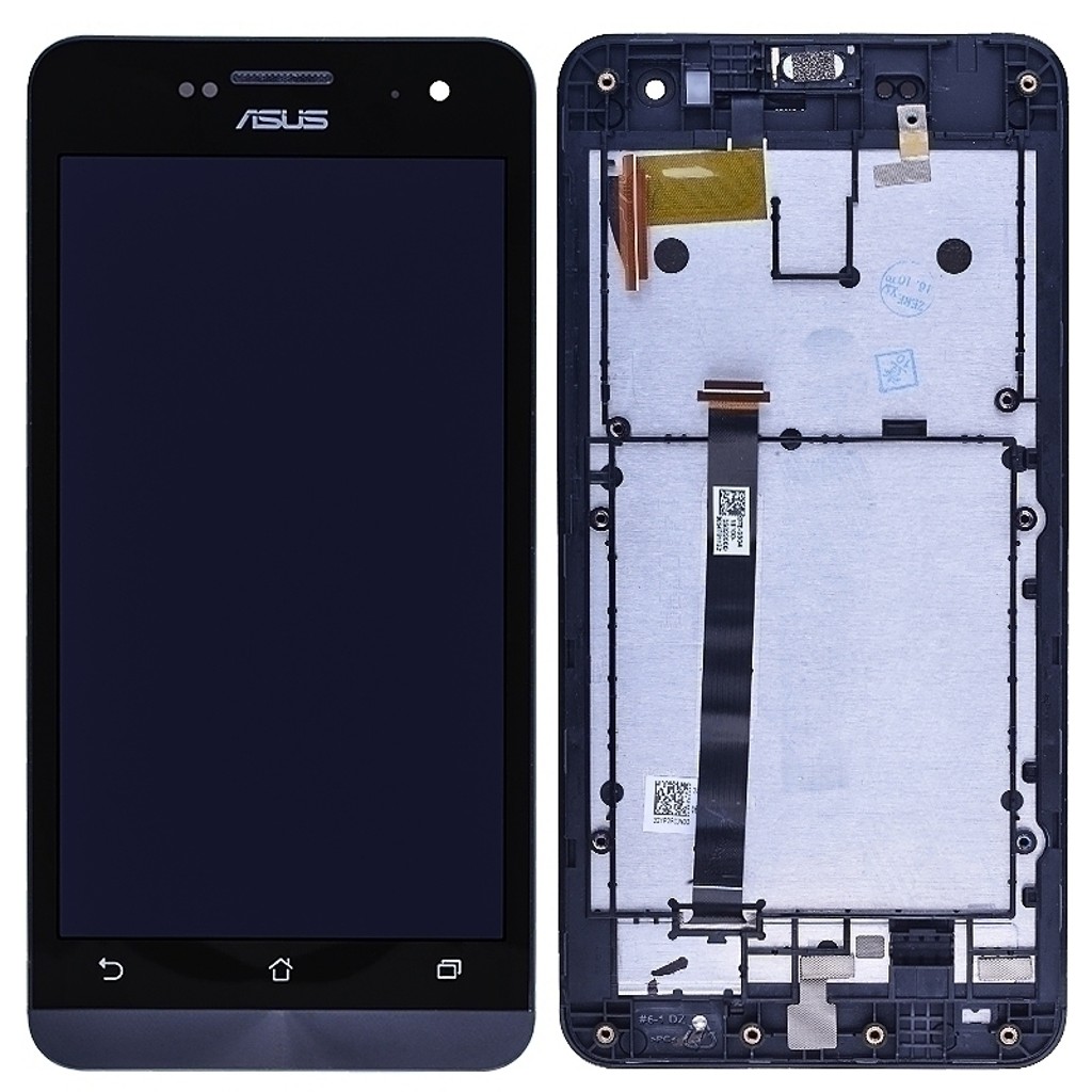 Asus Zenfone 5 T00J  Ekran Ve Dokunmatik Çıtalı Siyah