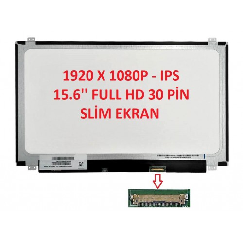 LP156WF6(SP)(B7) 15.6" 30 Pin Full HD IPS Notebook Ekranı