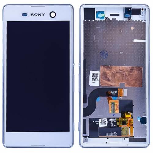 Sony Xperia M5 Çıkma Lcd Ekran Beyaz