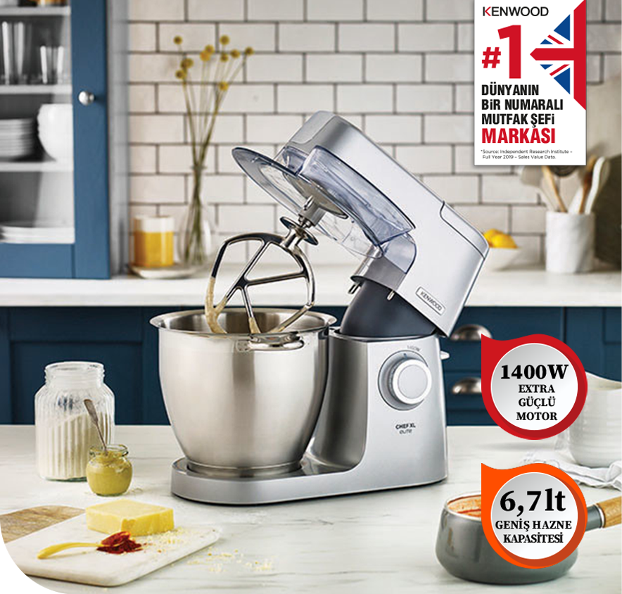 kenwood kvl6320s chef xl elite 1400 watt 6 7 lt mutfak sefi si fiyatlari ve ozellikleri