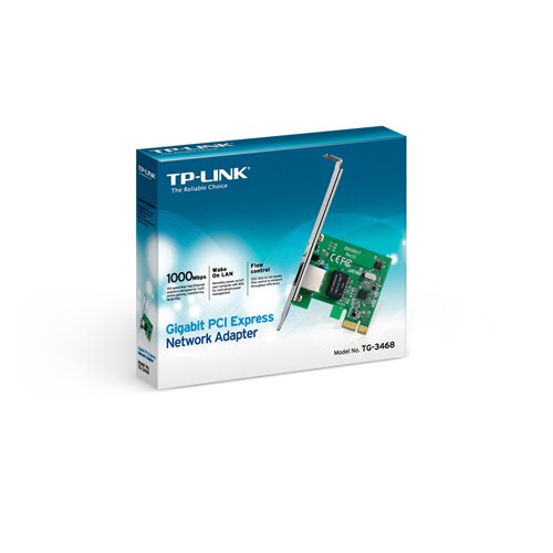 TP-Link TG-3468 10/100/1000 Mbps PCI Express Ethernet Kartı