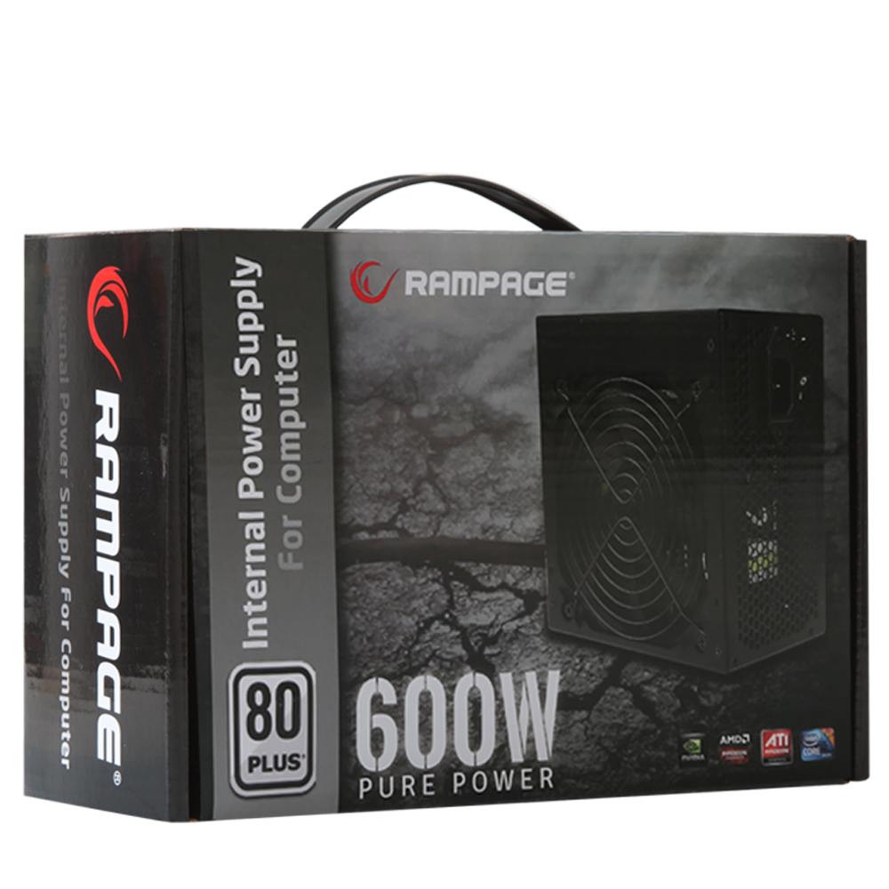 Rampage RMP-600-80P 600W 80 PLUS