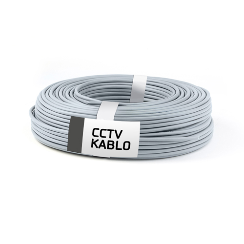 CCTV Kablo Güvenlik Kamera Kablosu 2+1 0.50mm 100m Metre