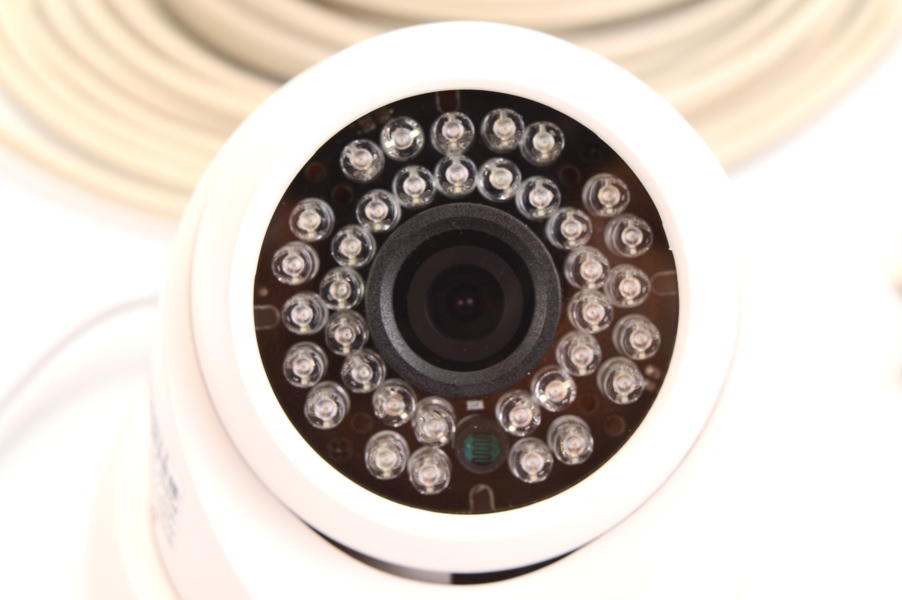 1000 TVL Güvenlik Kamerası - Dome Kamera +                    Aparatlar