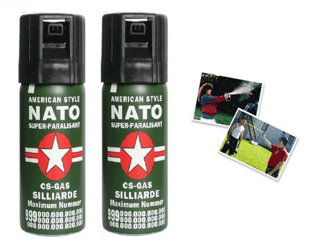 Biber (Nato) Gazı Büyük Boy ( 2 Adet )