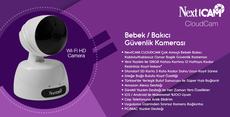 Nextcam Cloudcam Wifi Ip Kamera Fiyatlari Ve Ozellikleri