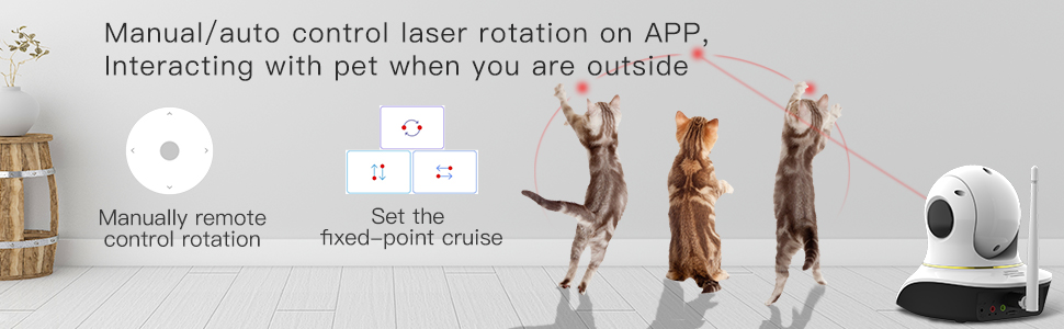 VStarcam kedi kamerası evcil hayvan kamerası