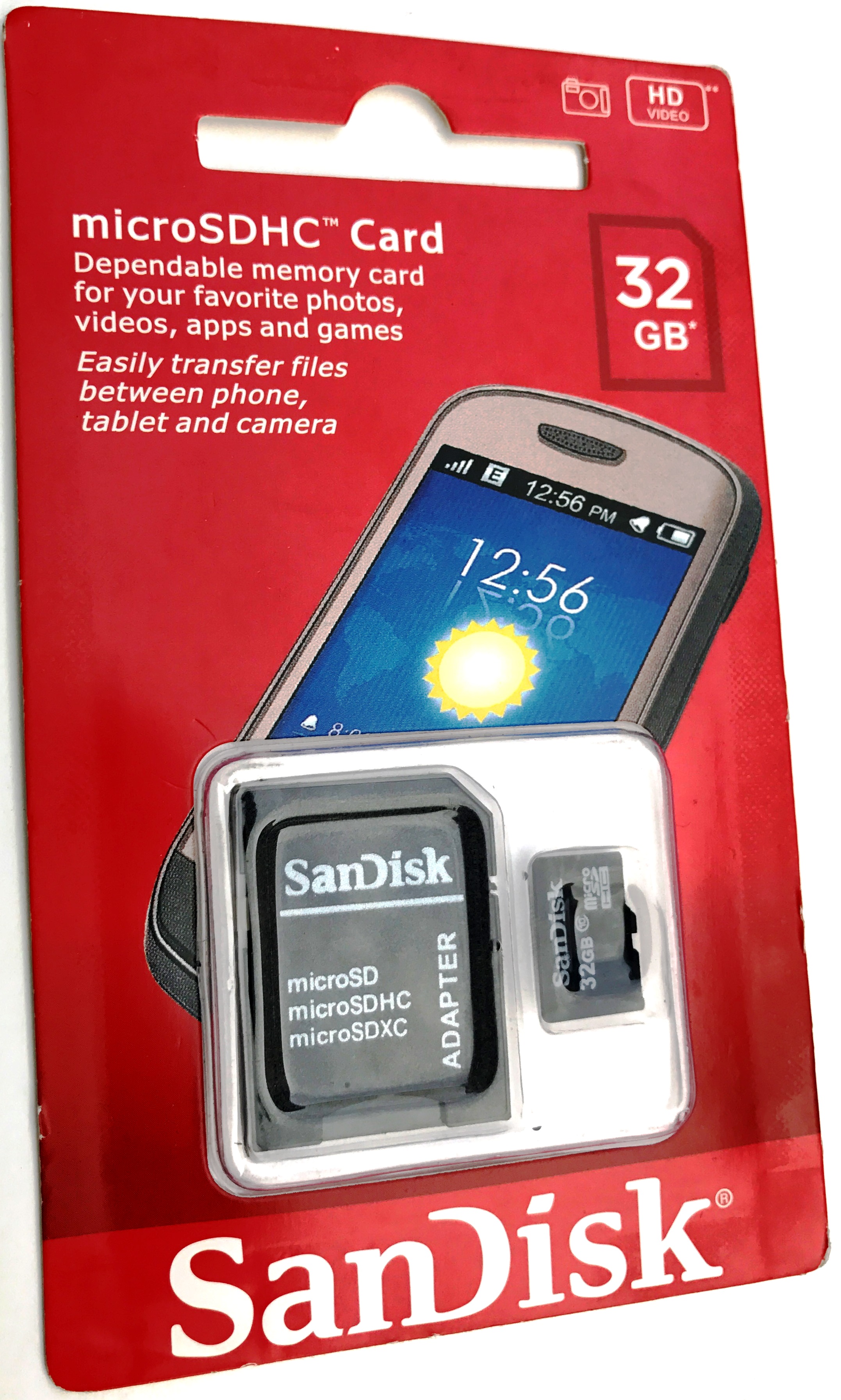 SanDisk 32 Gb Micro Sd Hafıza Kartı + Adaptör CLASS 10