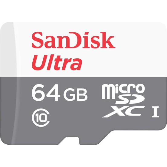 SanDisk Ultra® 64GB 80MB/s microSDHC/microSDXC SDSQUNS-064G-GN3MN