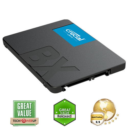 CRUCIAL BX500 2.5 480GB SSD SATA6 540/500 CT480BX500SSD1